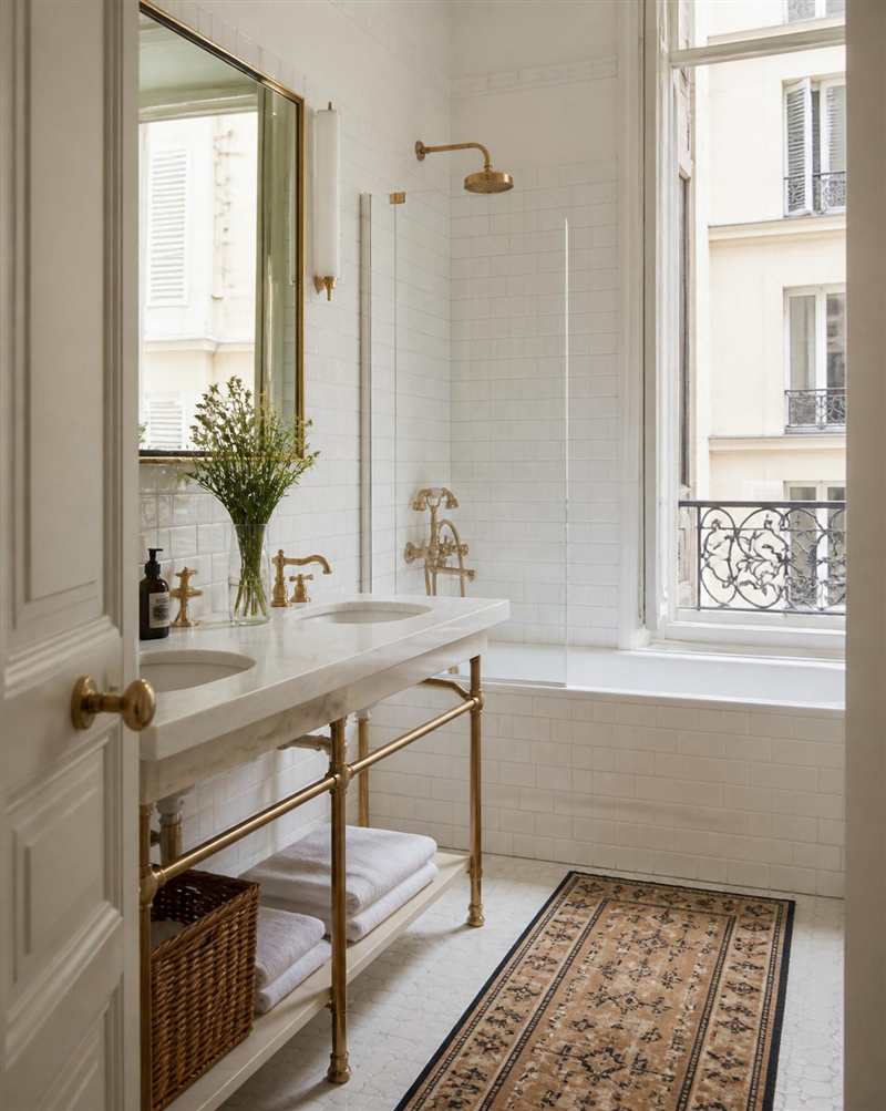 Salle de bains rénovée
